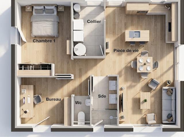 Maison vente à Gorréquer, Elliant