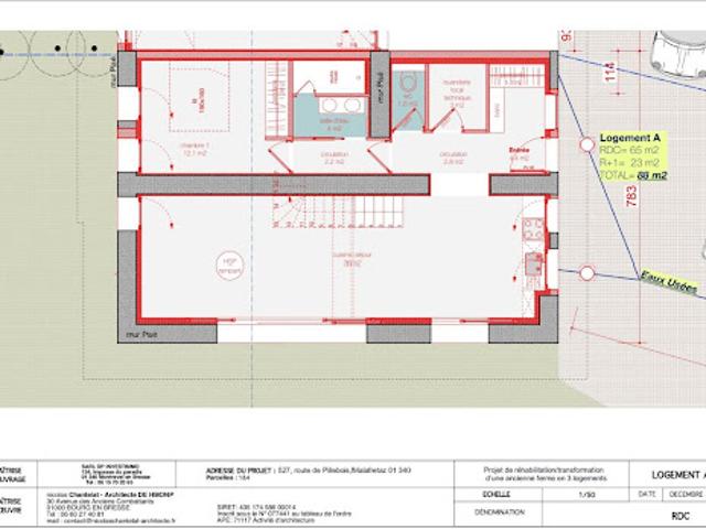 Maison vente à Bourg-en-Bresse, Malafretaz