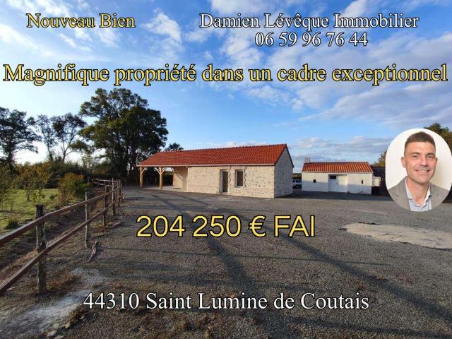 Maison vente à Nantes, Saint-lumine-de-coutais