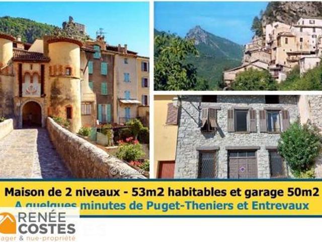 Maison vente à Nice, Puget-théniers