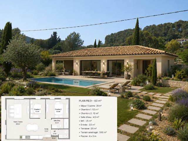 Maison vente à Arrondissement de Toulon, Solliès-pont