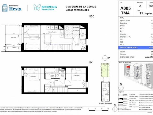 Maison vente à France métropolitaine, Messanges