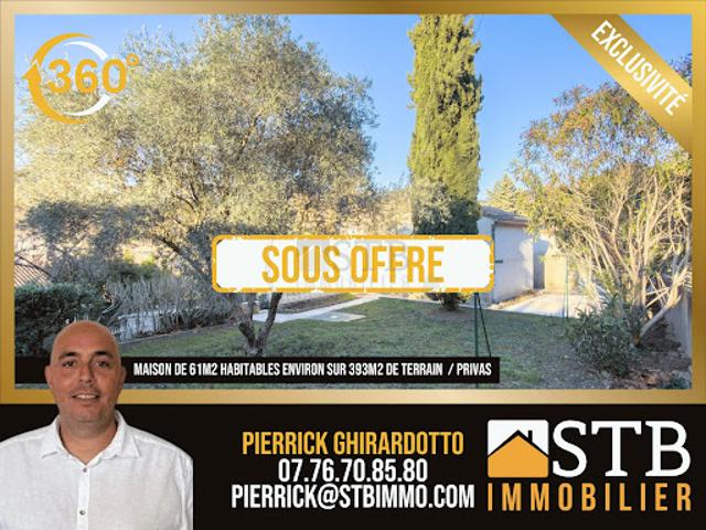 Maison vente à Privas
