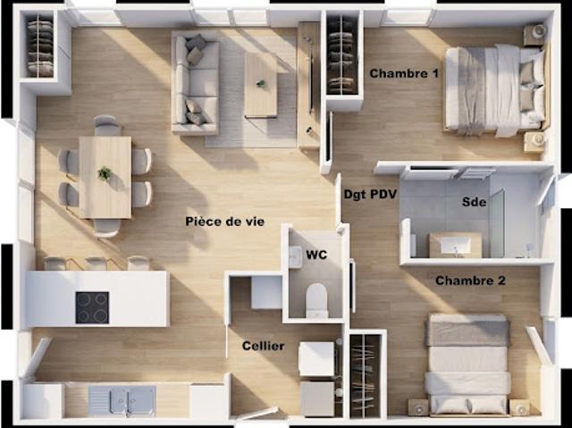 Maison vente à Plouigneau