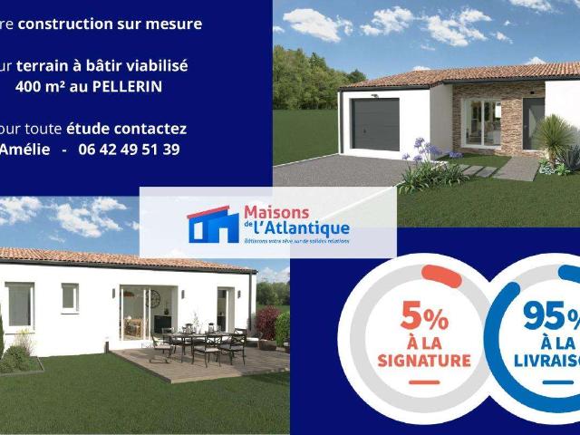 Maison vente à Nantes, Le Pellerin