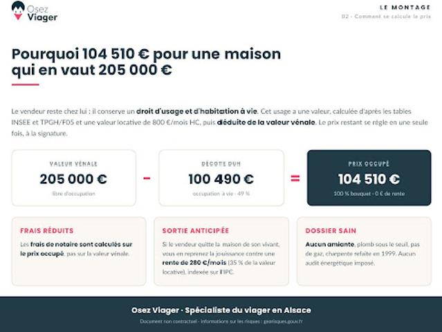 Maison vente à Rombach-le-Franc, Collectivité européenne d'Alsace