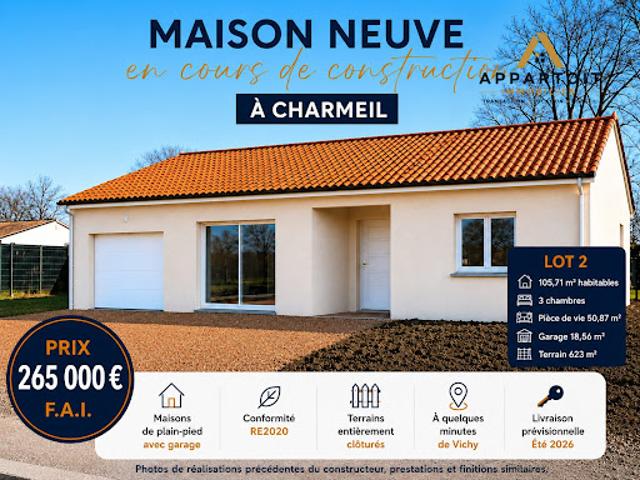 Maison vente à Vichy, Allier