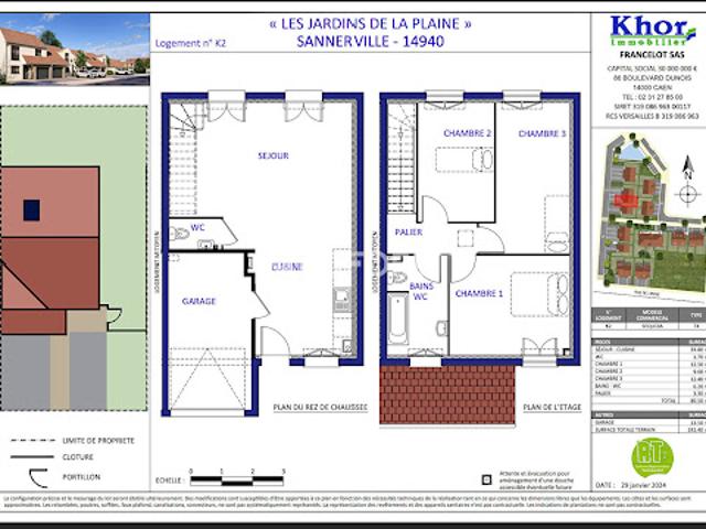 Maison vente à Caen, Sannerville