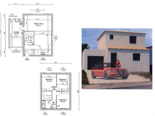 Maison vente à Montpellier, Frontignan