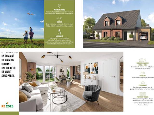 Maison vente à Écurie, Pas-de-Calais