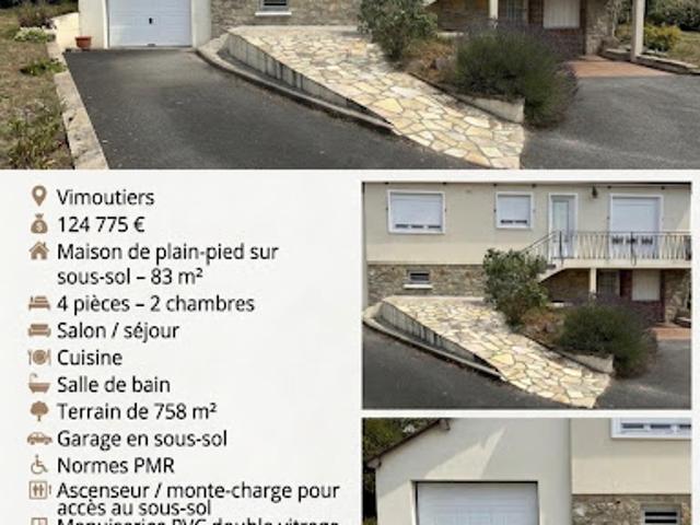 Maison vente à La Hunière, Vimoutiers