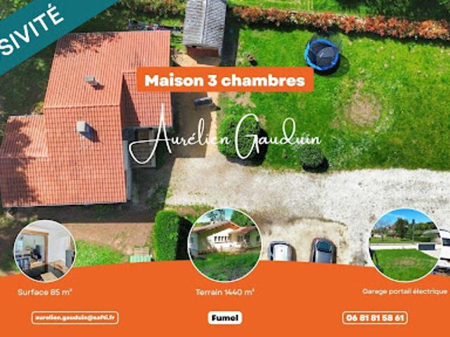 Maison vente à Fumel, Plaine des Moullières