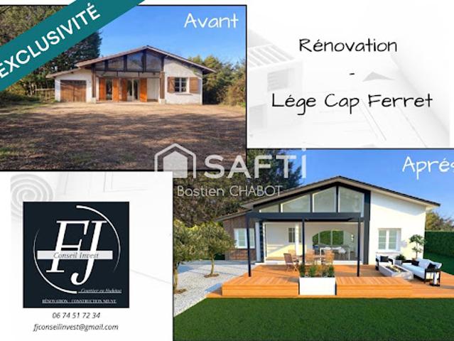Maison vente à Arcachon, Lège-cap-ferret