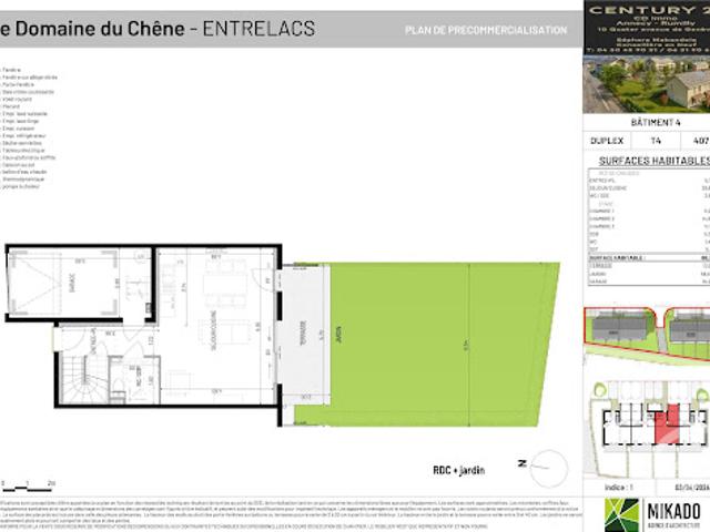Maison vente à Albens, Entrelacs