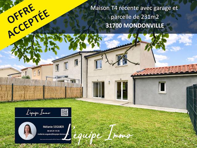 Maison vente à Toulouse, Mondonville