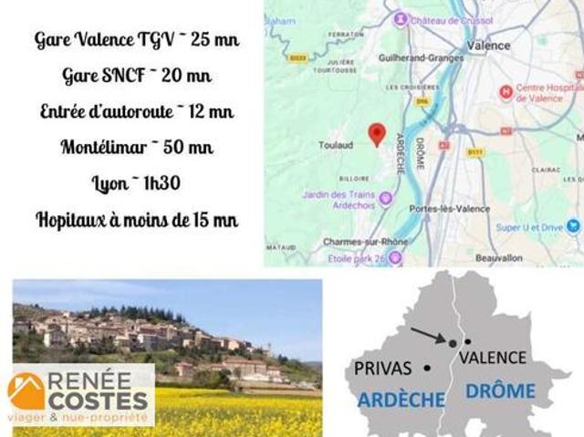 Maison vente à Mouchet, Toulaud
