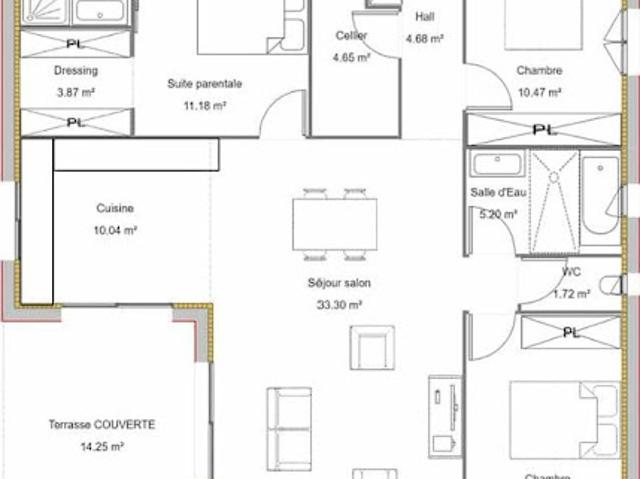 Maison vente à Mont-de-Marsan, Hagetmau