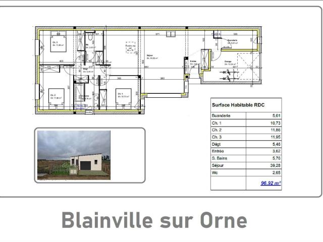 Maison vente à Caen, Blainville-sur-orne