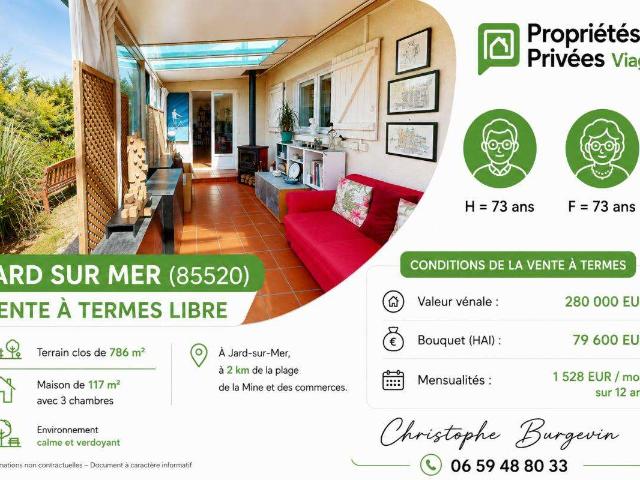 Maison vente à Les Sables-d'Olonne, Jard-sur-mer