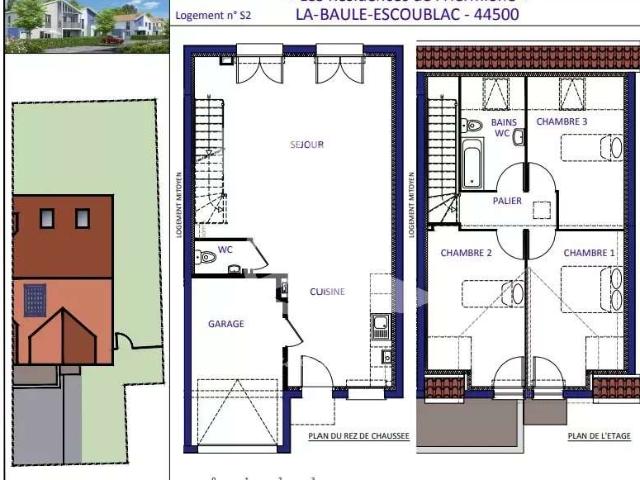 Maison vente à Saint-Nazaire, La Baule-escoublac