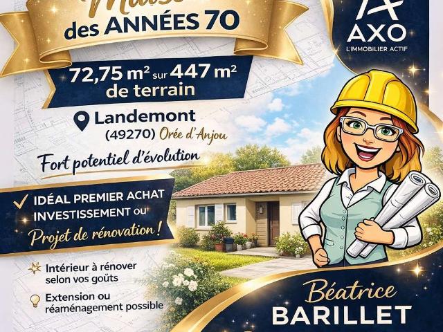 Maison vente à Cholet, Landemont