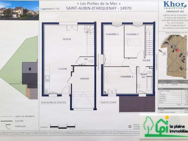 Maison vente à Caen, Saint-aubin-d'arquenay