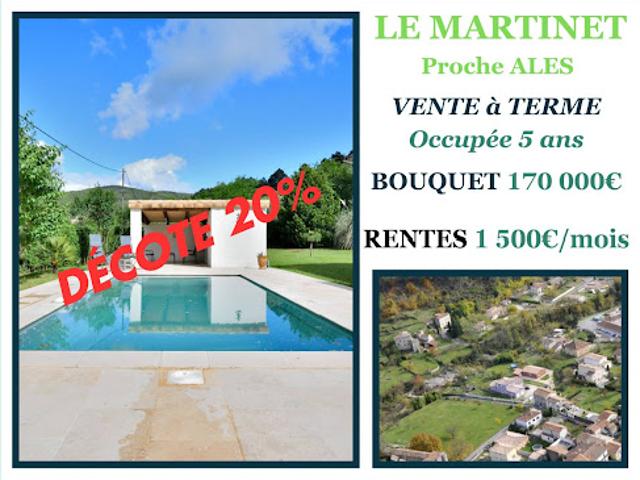 Maison vente à Alès, Le Martinet