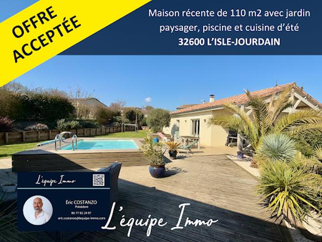 Maison vente à Auch, L'isle-jourdain