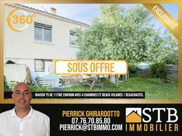 Maison vente à Privas, Beauchastel