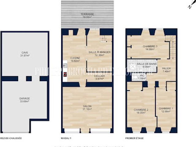 Maison vente à Fontenay-le-Comte, Mareuil-sur-lay-dissais