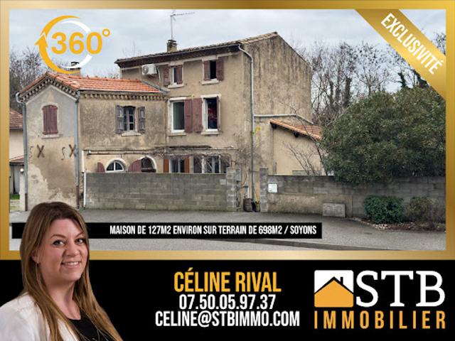 Maison vente à Tournon-sur-Rhône, Soyons