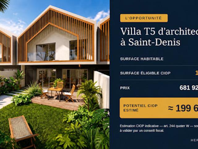 Maison vente à La Réunion