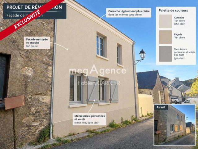 Maison vente à Les Grands Moulins, Denée