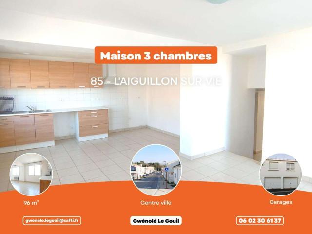 Maison vente à Les Sables-d'Olonne, L'aiguillon-sur-vie