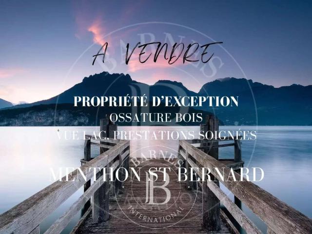 Maison vente à Annecy, Menthon-saint-bernard