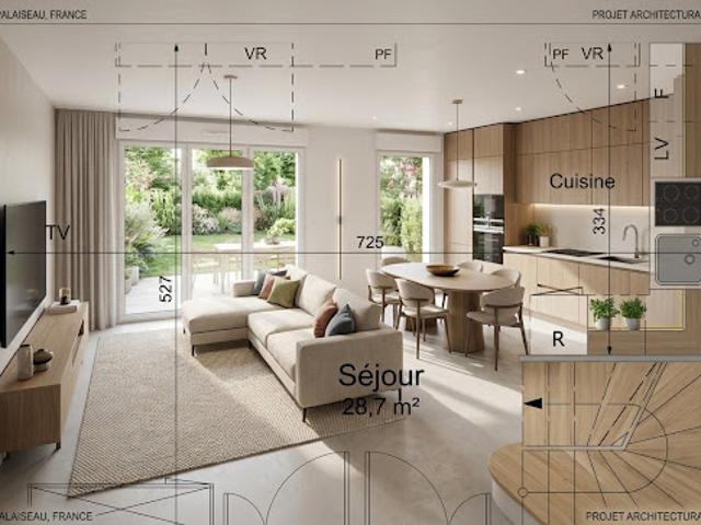 Maison vente à Hameau du Plessis, Saulx-les-Chartreux