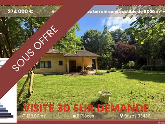 Maison vente à Langon, Bazas