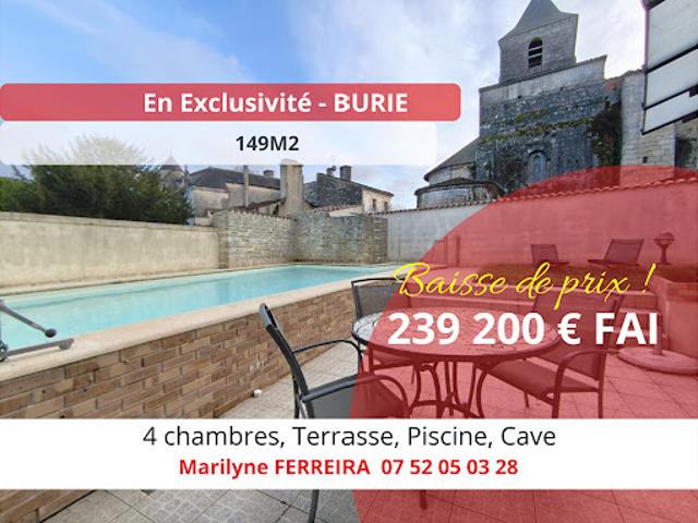 Maison vente à Cognac, Saint-sulpice-de-cognac