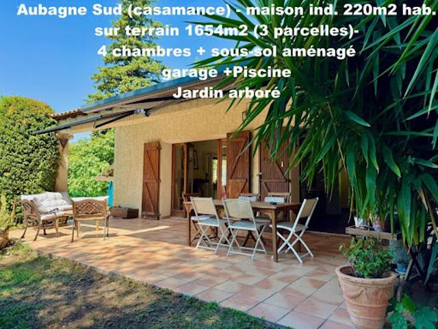 Maison vente à Marseille, Aubagne