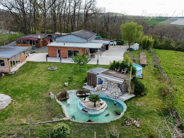 Maison vente à Nérac, Feugarolles