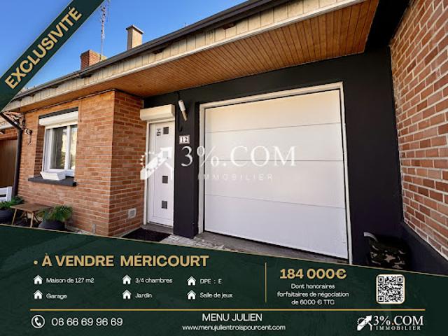 Maison vente à Lens, Méricourt