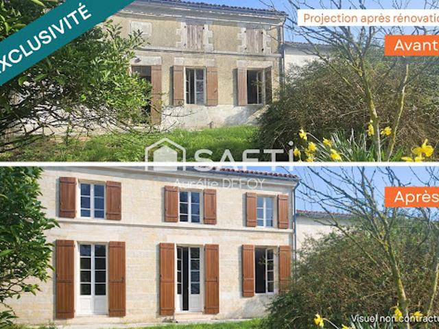 Maison vente à Saint-Jean-d'Angély, Sainte-même