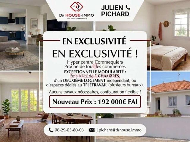 Maison vente à Les Sables-d'Olonne, Commequiers