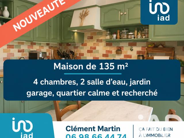 Maison vente à Châteauroux, Saint-maur