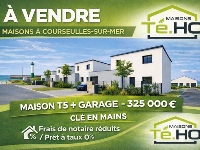 Maison vente à Caen, Courseulles-sur-mer