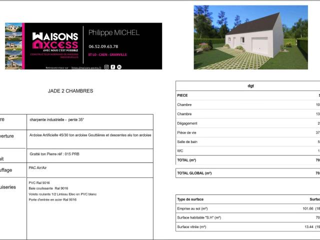 Maison vente à Cherbourg, La Haye-d'ectot