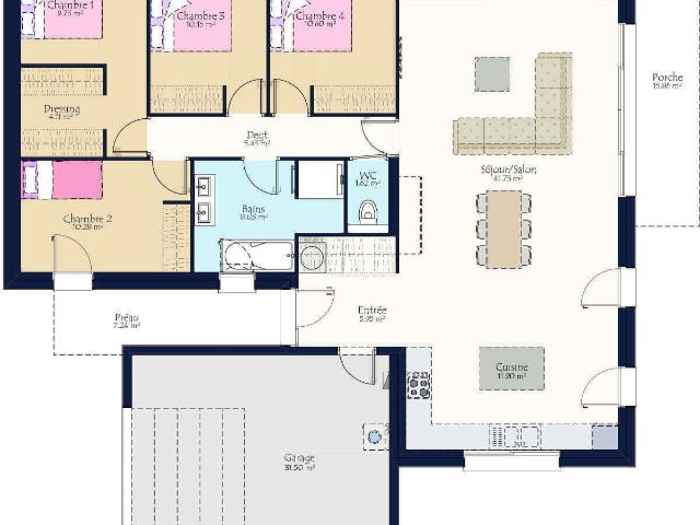 Maison vente à Angers, Le Plessis-macé