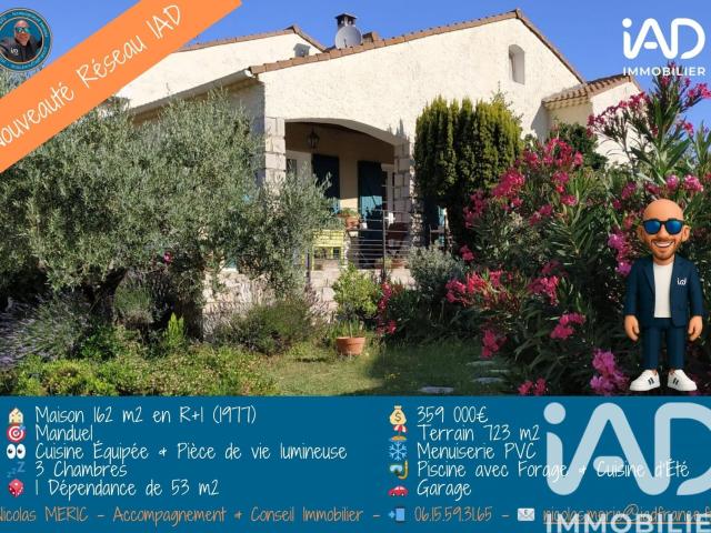 Maison vente à France métropolitaine, Manduel