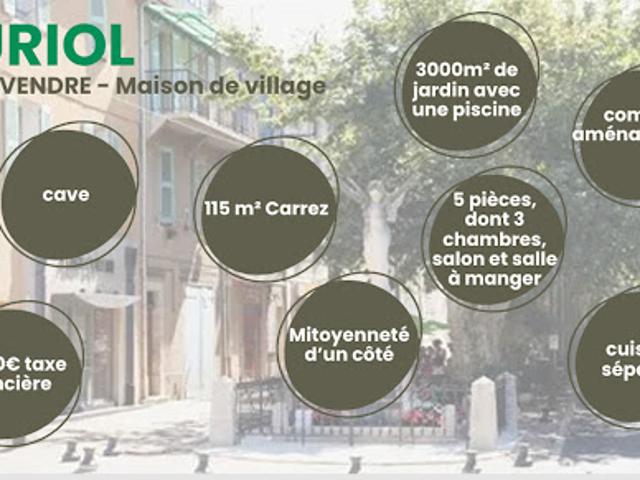 Maison vente à Marseille, Auriol