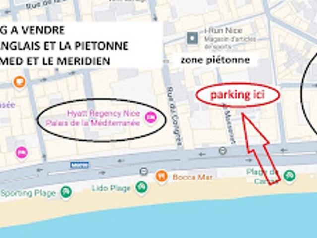 Garage vente à Carré d'Or, Nice